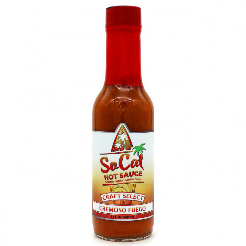 SoCal Craft Select Cremoso Fuego Hot Sauce- 5 Ounce Bottle
