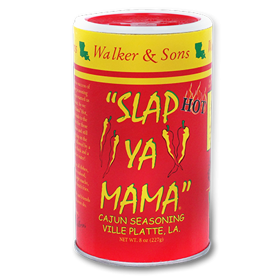 Slap Ya Mama Cajun Seasoning - Hot Blend - 8 ounce shaker