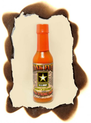 Tank Fuel U.S. Army Strong Are You Strong Enough Hot Sauce - 5 ounce bottle