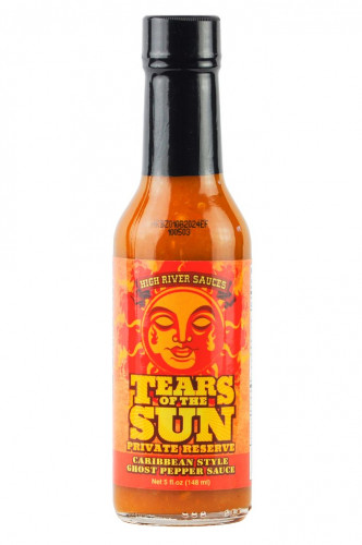 High River Sauces Tears Of The Sun Caribbean Style Ghost Pepper Sauce Private Reserve - 5 Ounce Bottle