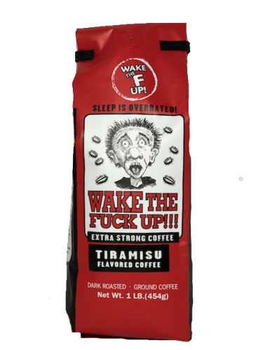 Wake The Fuck Up!!! - Tiramisu Coffee - 16 Ounce Bag