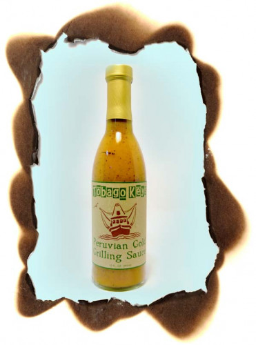 Tobago Keys Peruvian Gold Grilling Sauce - 12 ounce bottle
