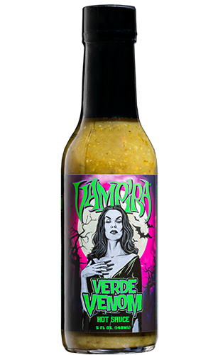 Hellfire Vampira “Verde Venom” Hot Sauce - 5 Ounce Bottle