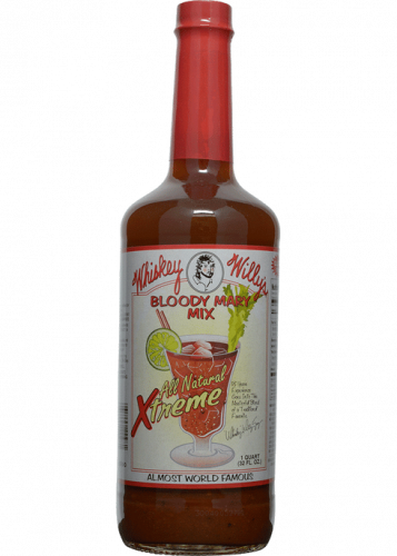 Whiskey Willy's Xtreme Bloody Mary Mix - 32 ounce bottle