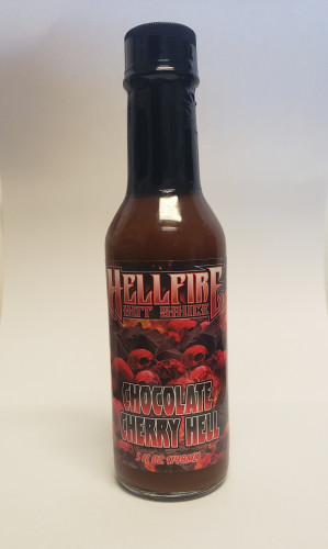 Hellfire Chocolate Cherry Hell Hot Sauce - 5 Ounce Bottle
