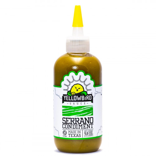 Yellowbird Serrano Hot Sauce - 9.8 Ounce Bottle