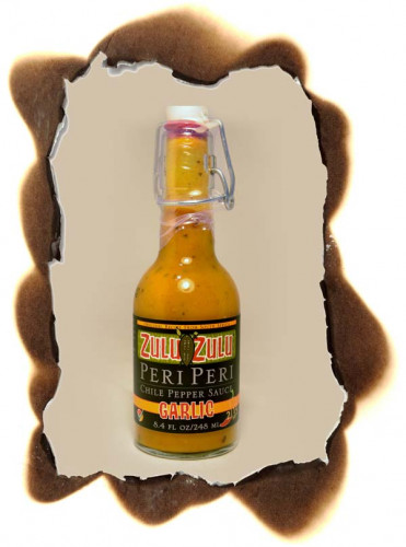Zulu Zulu Garlic Peri Peri Chili Pepper Sauce - 8.4 ounce bottle
